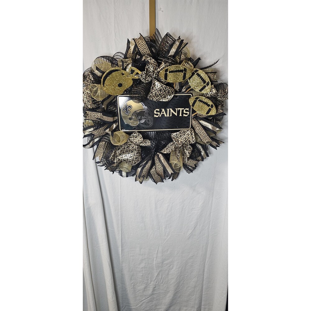 Who Dat..... Saints Fans Door Decor